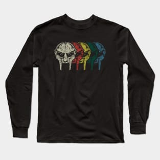 MF DOOM MASK 70S - VINTAGE RETRO STYLE Long Sleeve T-Shirt